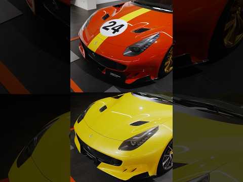 You can only pick one. Which #FerrariF12tdf are you taking: A 💛 or B ❤️?