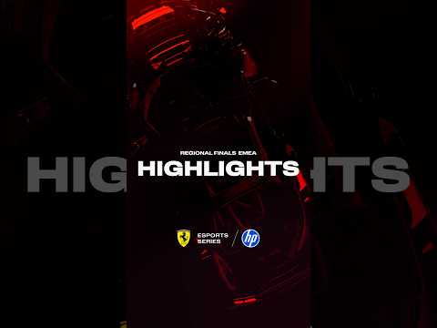 Highlights from our EMEA Regional Finals 🔥 #FerrariEsportsSeries #FerrariEsports