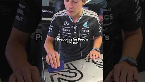 Your time to shine, Fred 🤩 #f1shorts #mercedesf1 #georgerussell