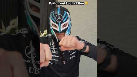 Guti Guti = new wrestler unlocked 🇲🇽💪 #mercedesf1 #mexicocitygp #f1