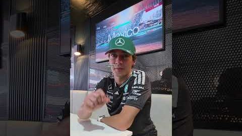 Quali day in Mexico, it will grow on you 😉 #mercedesf1 #georgerussell #f1 #mexicogp