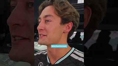 Kimi drops dead everytime someone plays Liv 😉 #mercedesf1 #georgerussell #kimiantonelli #f1