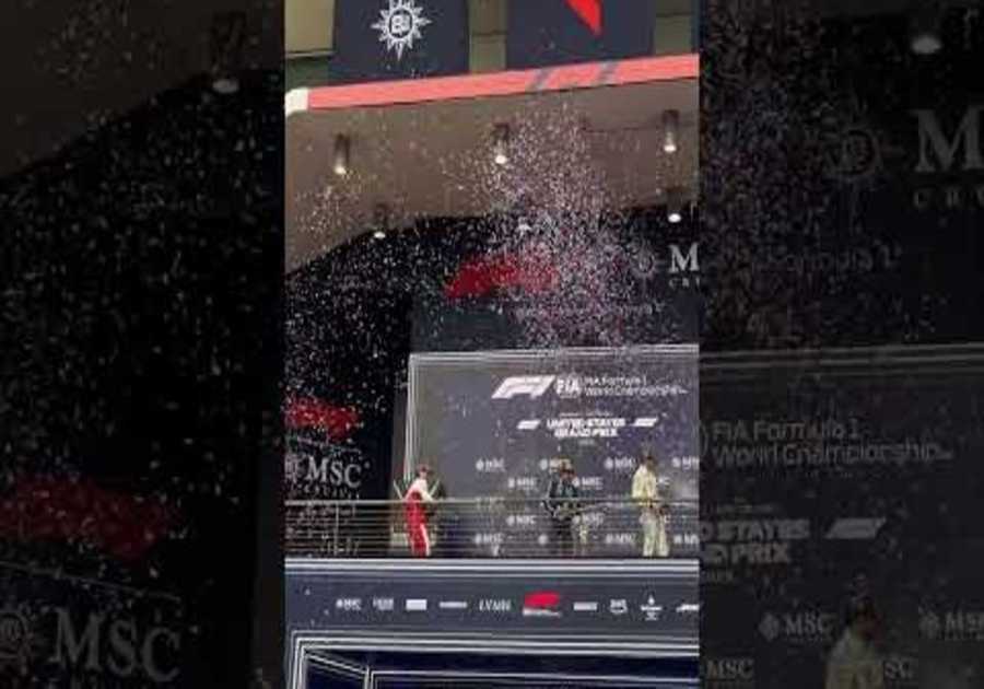 Time for a well-deserved shower! 🍾🏆 #F1shorts #F1