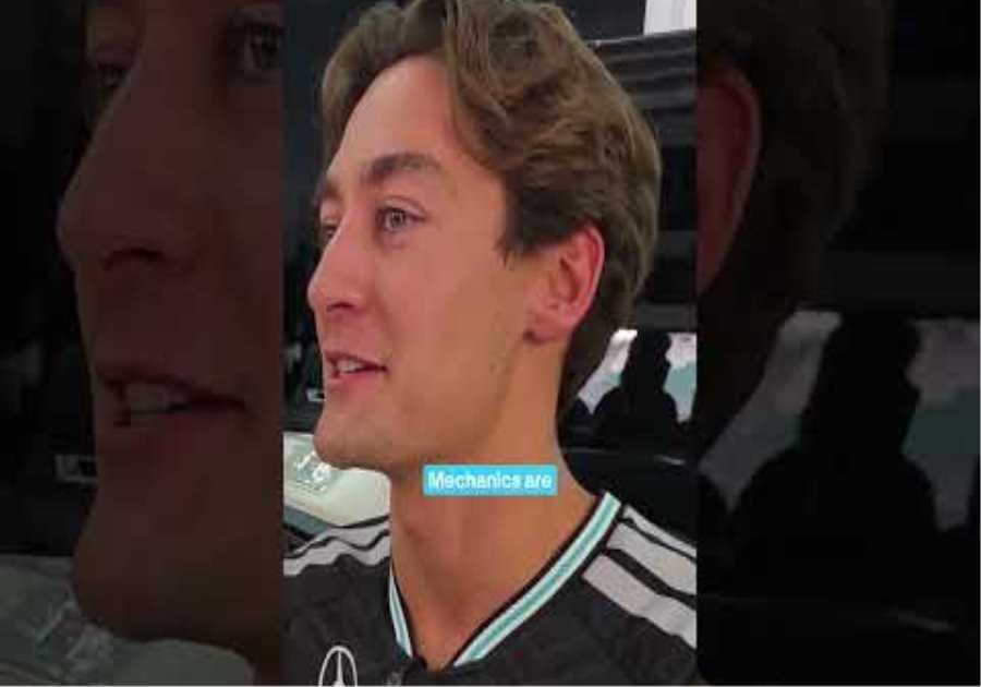 Kimi drops dead everytime someone plays Liv 😉 #mercedesf1 #georgerussell #kimiantonelli #f1