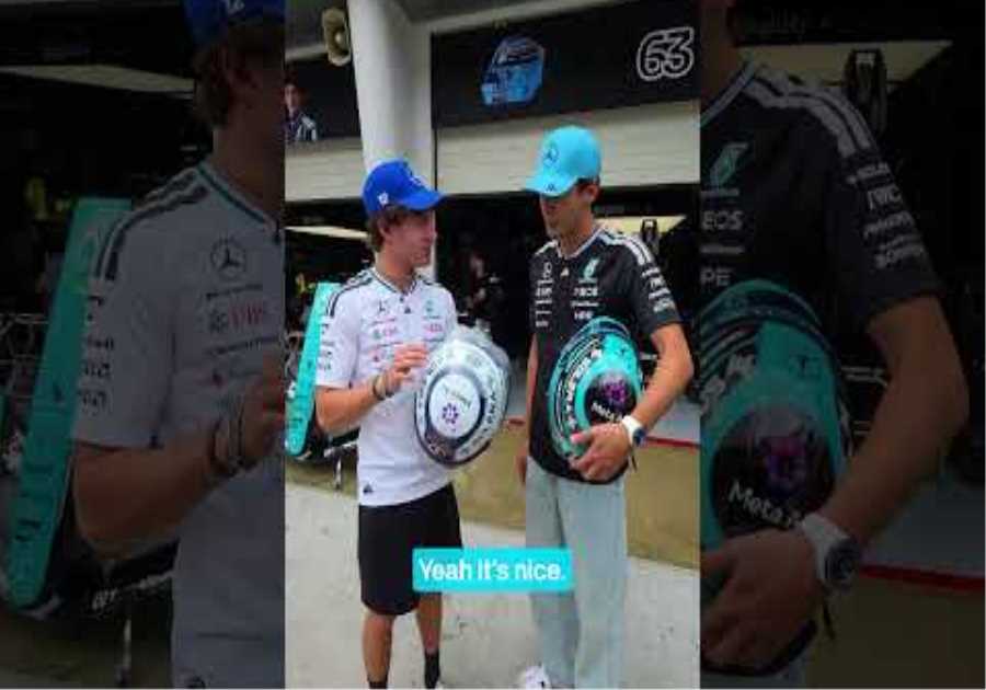 PETRONAS special edition helmets for Malaysia = pure art 🤩 #f1 #mercedesf1 #kualalumpur