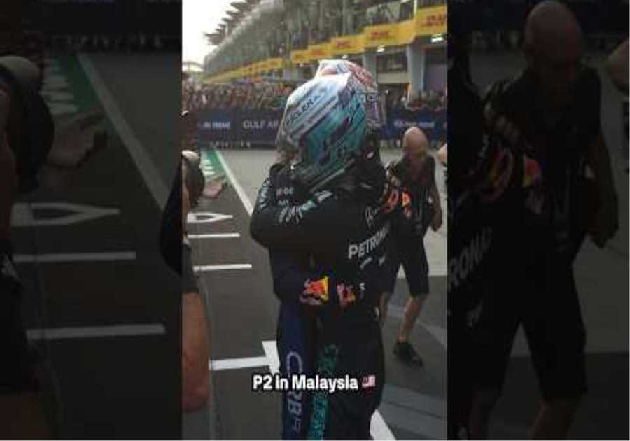 Podium number 13 for Kimi in 2026 and his first at Sepang 🇲🇾 #f1 #mercedesf1 #kimiantonelli