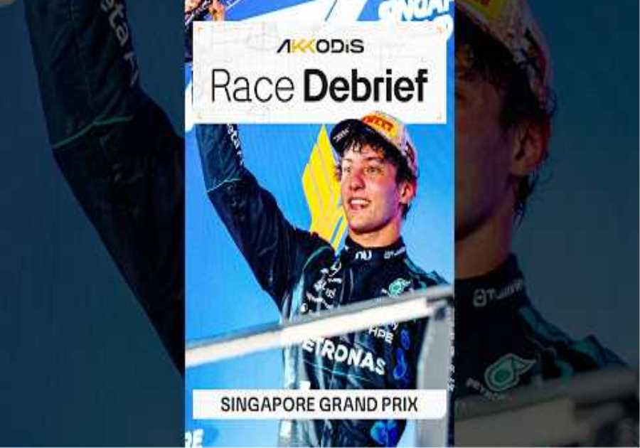 Debriefing our weekend in Singapore 🇸🇬 Join Bradley as he unpacks the weekend with @Akkodis
