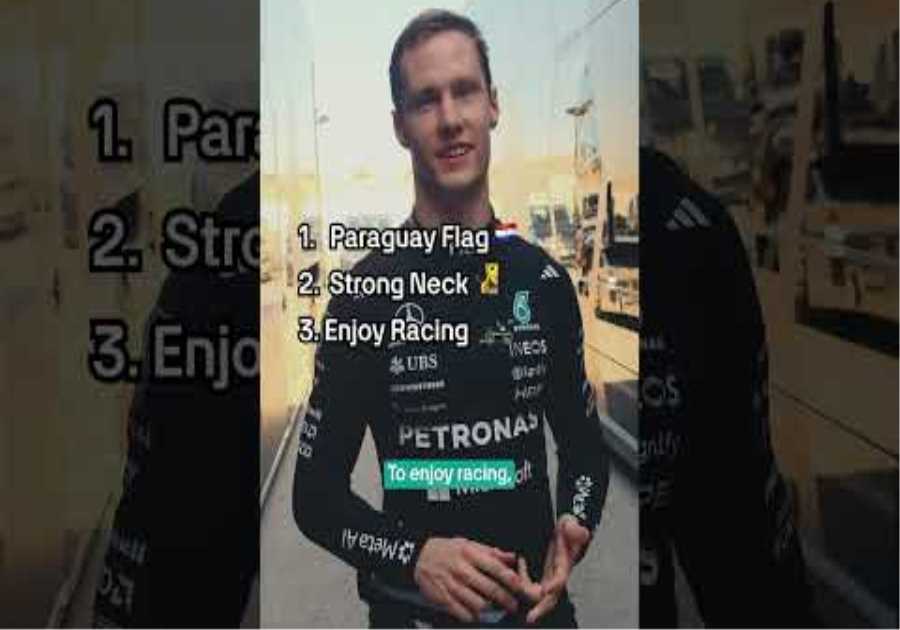 The ultimate F1  driver starter pack, according to Joshua Dürksen. 🏁 #mercedesf1 #joshuadurksen #f1