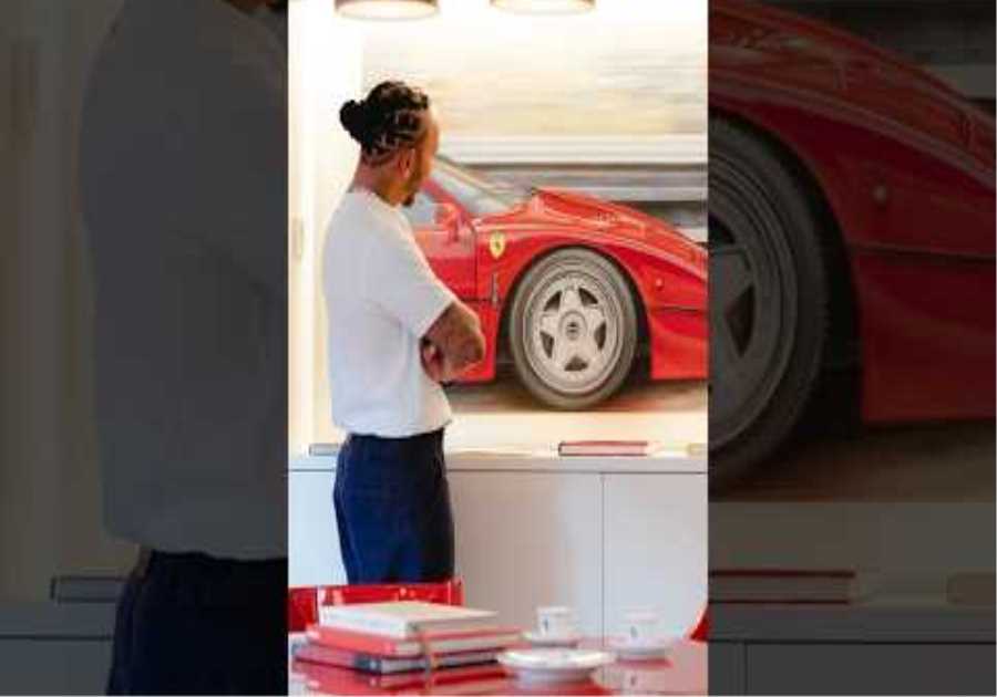 Lewis Hamilton & Massimo Bottura at Cavallino