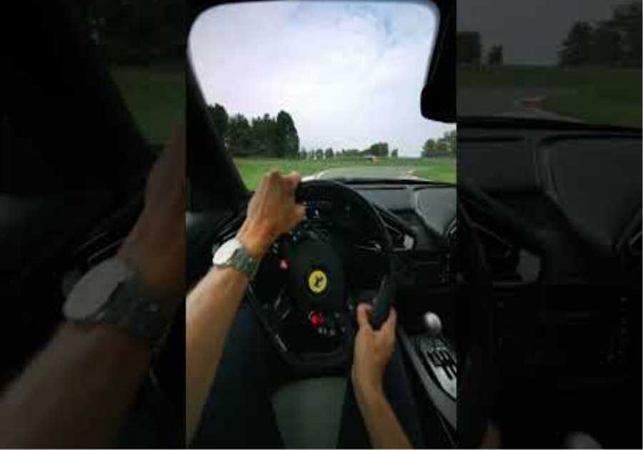 Pure adrenaline at Balocco with @gtoscud. The #Ferrari12CilindriManuale hits different. #Ferrari